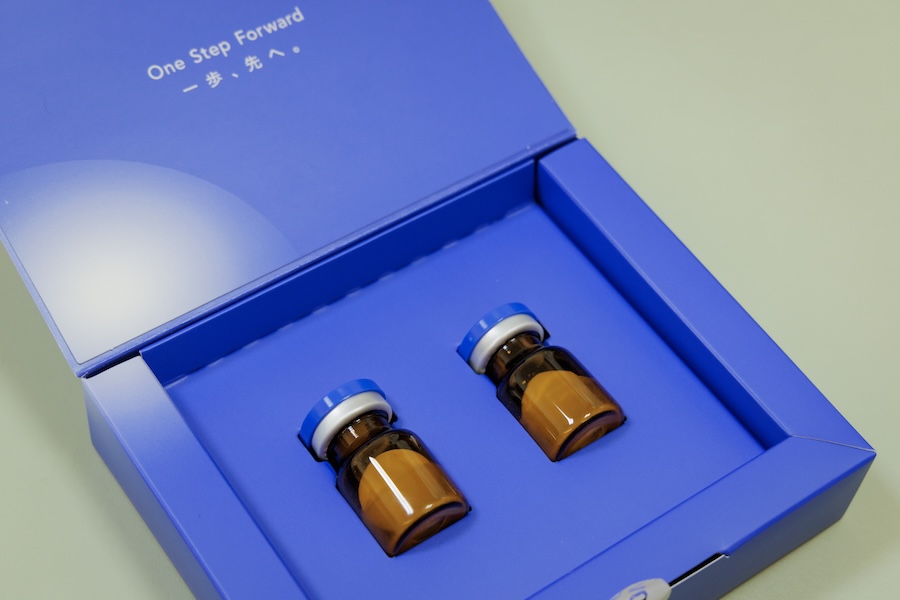 抽出した成長因子をフリーズドライしたもの