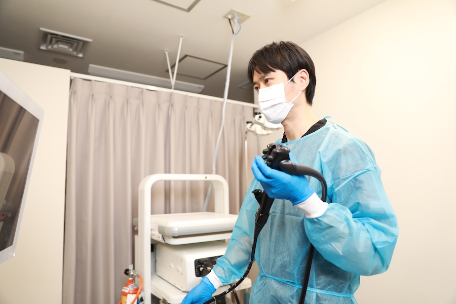 「見逃しを最小限に抑える」ことを第一に検査に臨む渡海院長