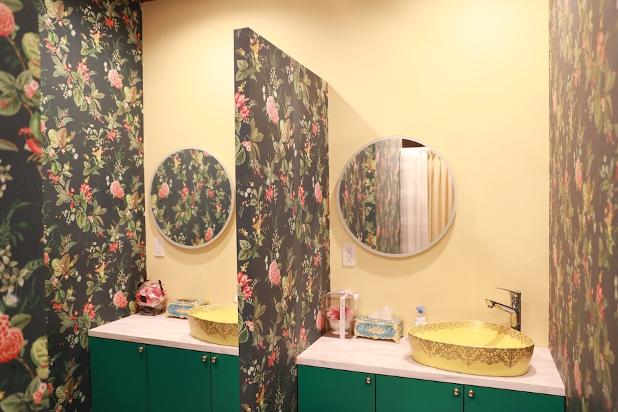 パウダールームの様子