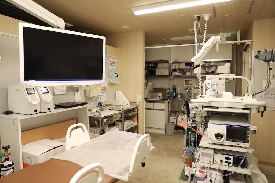 内視鏡室の様子