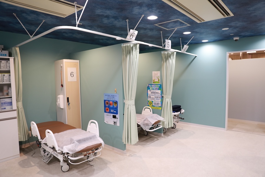 リカバリールームの様子