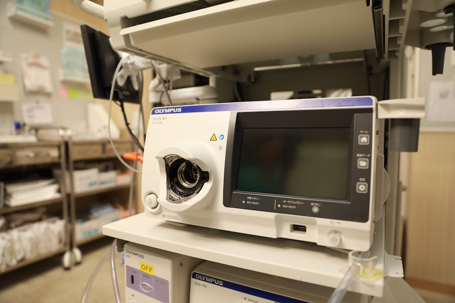 オリンパス社製の内視鏡システム EVIS X1