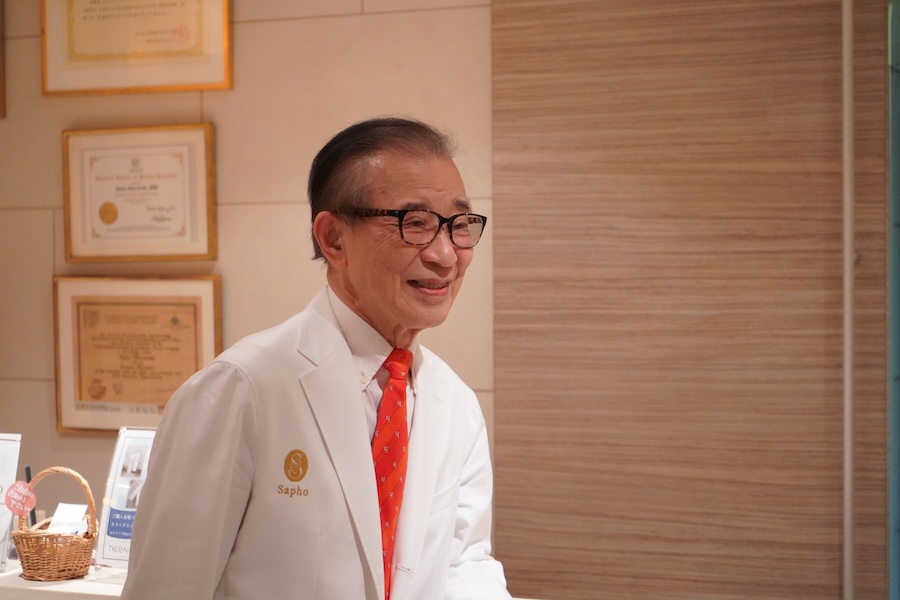 自信や自尊心を取り戻してほしいと語る白壁院長