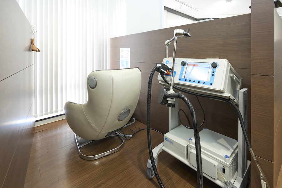 磁気刺激療法（TMS）を行うための専用ルーム