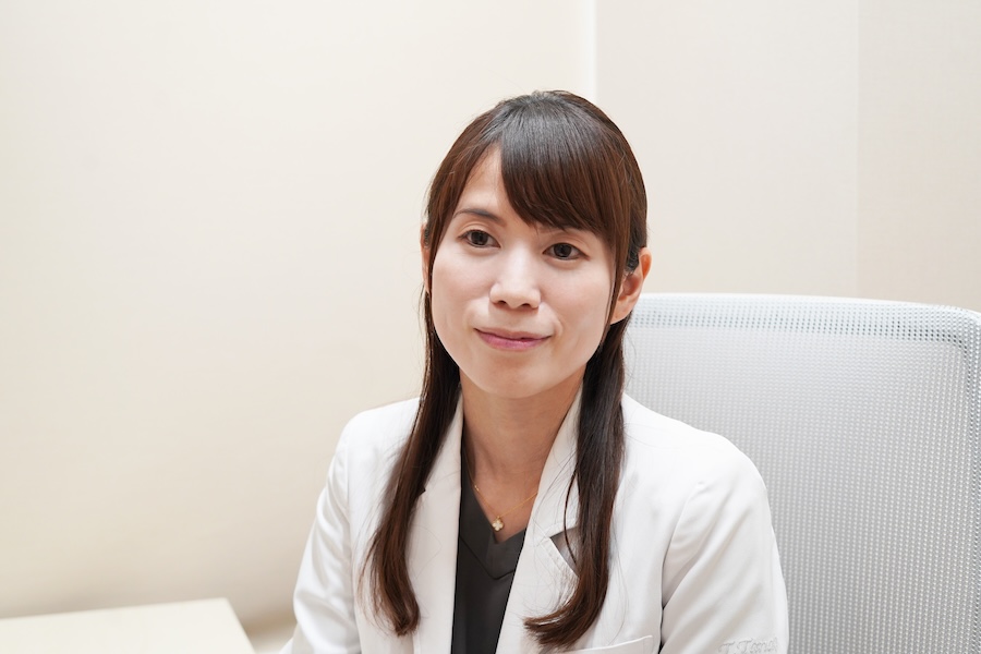 「変化の可視化」をすることで患者様に「納得感」を与えると語る田尻院長