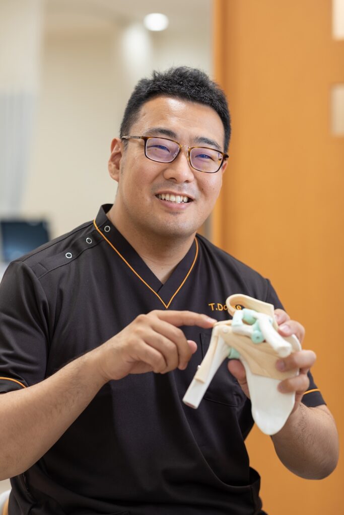 アスリートの動きを立て直す診療を重視する道家先生