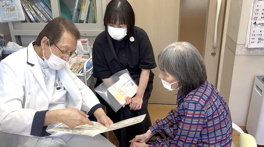 診察中の様子
