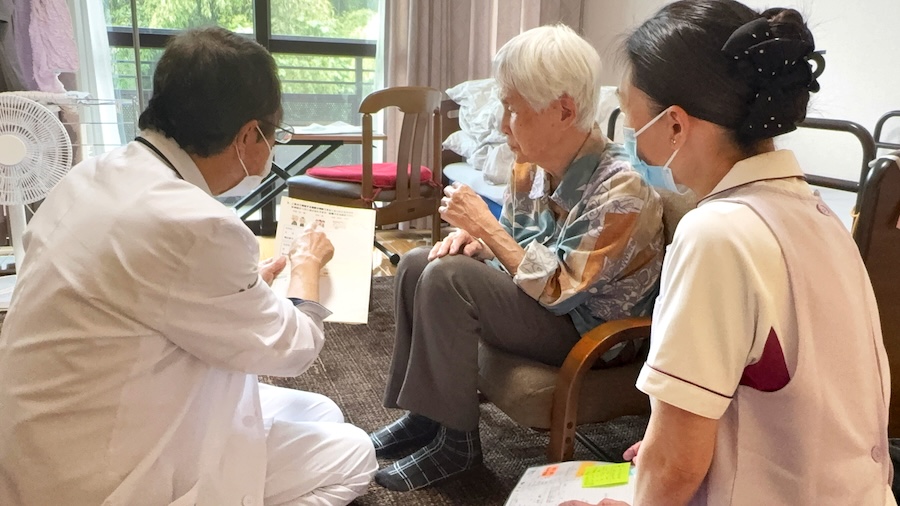 訪問診療の様子