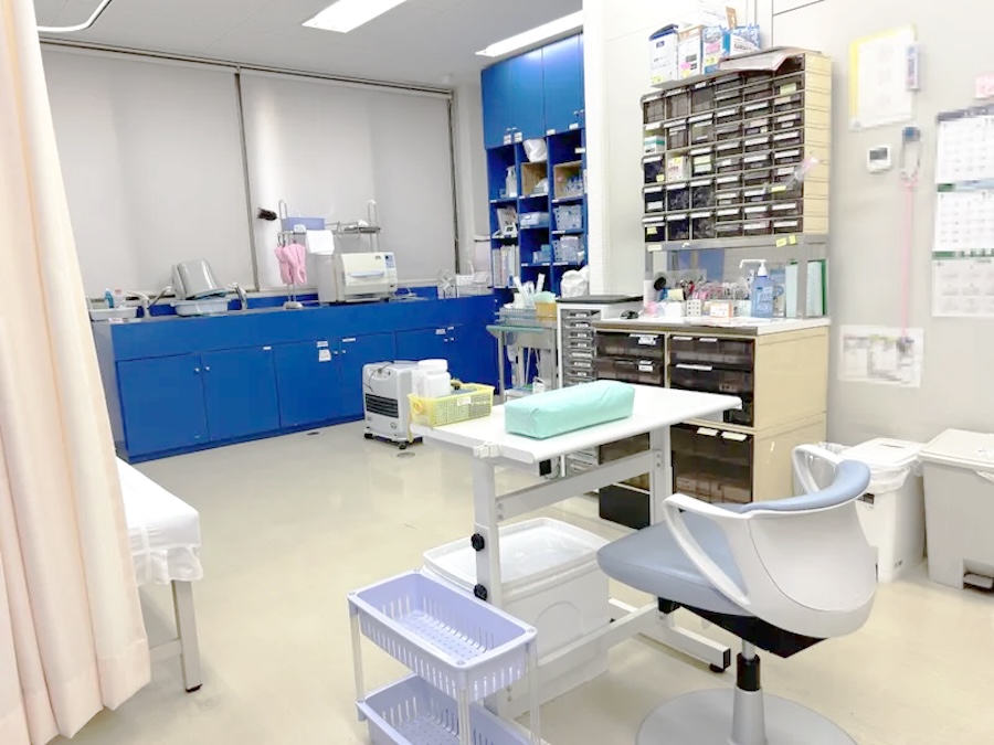 処置室の様子