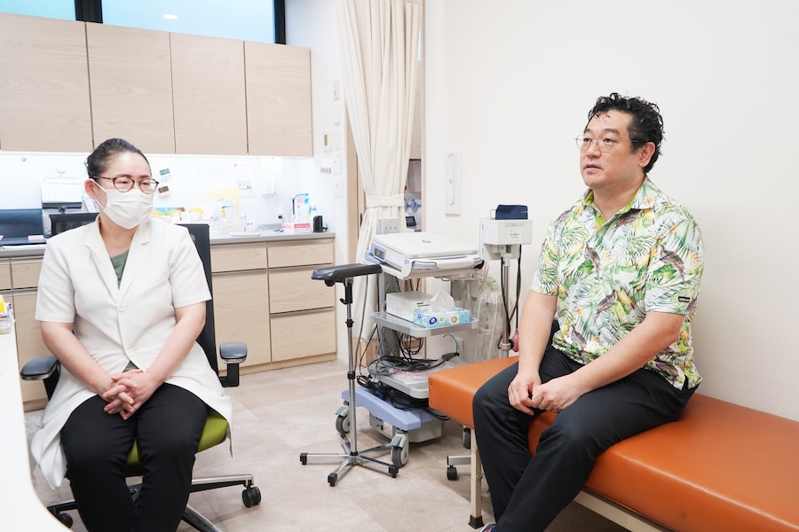 喜多村クリニック 喜多村 一孝 院長(右)と喜多村 晶子 理事長(左)