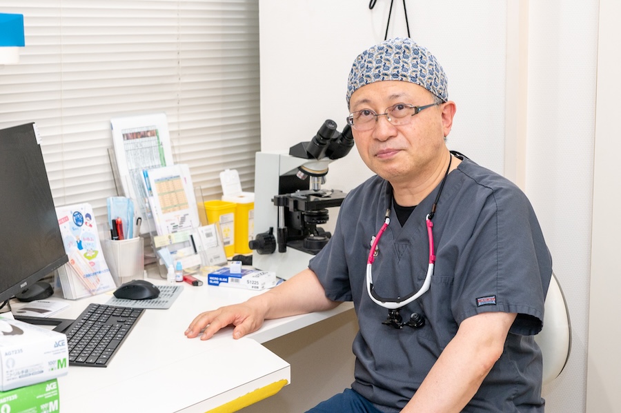 メール相談にも院長自ら対応している