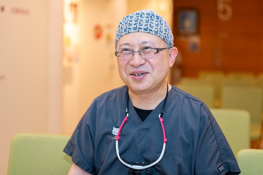 「どんな小さな悩みでもご相談ください」と語る寺田院長